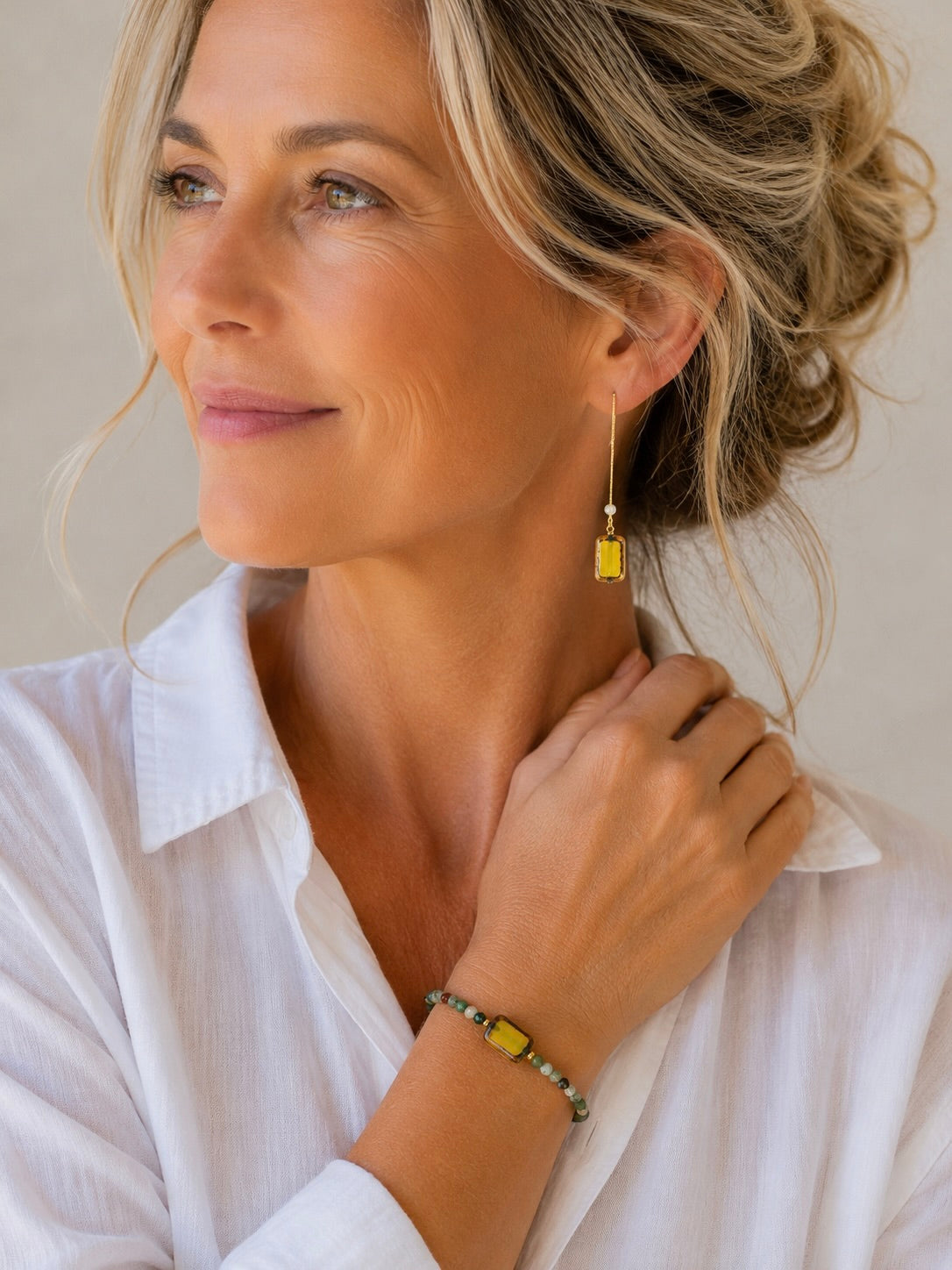 Boucles d'oreilles disponibles séparément