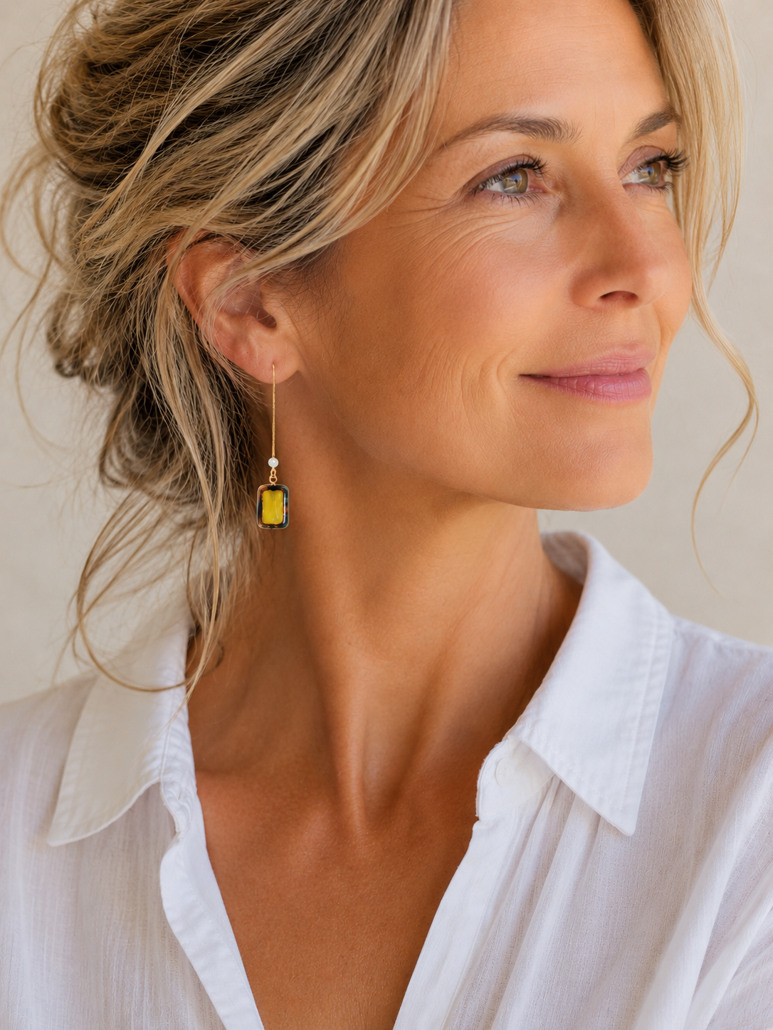 PORTOKALIS - Boucles d'oreilles